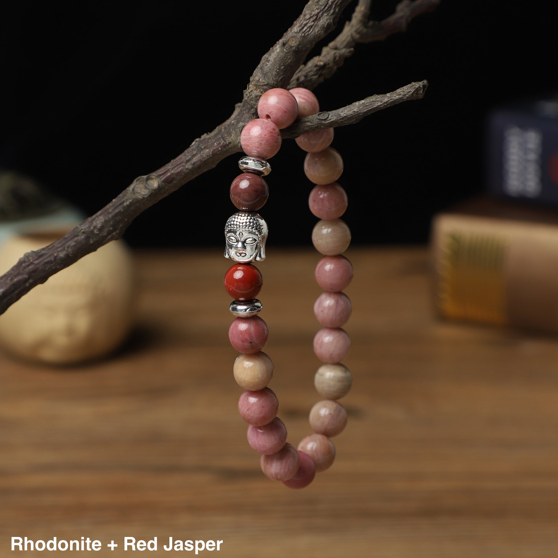 " Buddha" Bracelets ( 8mm Gemstone, Lava , Wooden beads) ROLA DIRECT BUY