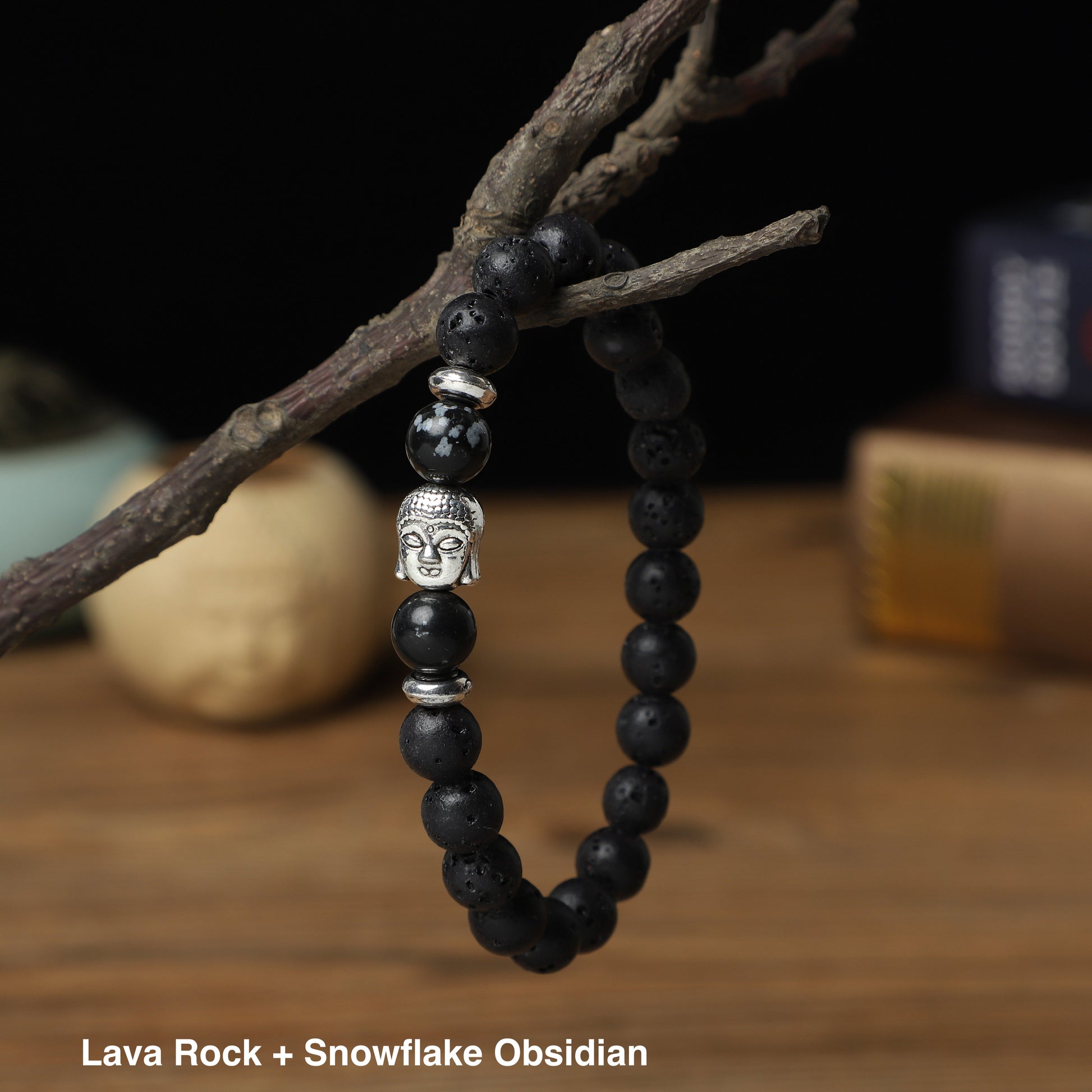 " Buddha" Bracelets ( 8mm Gemstone, Lava , Wooden beads) ROLA DIRECT BUY