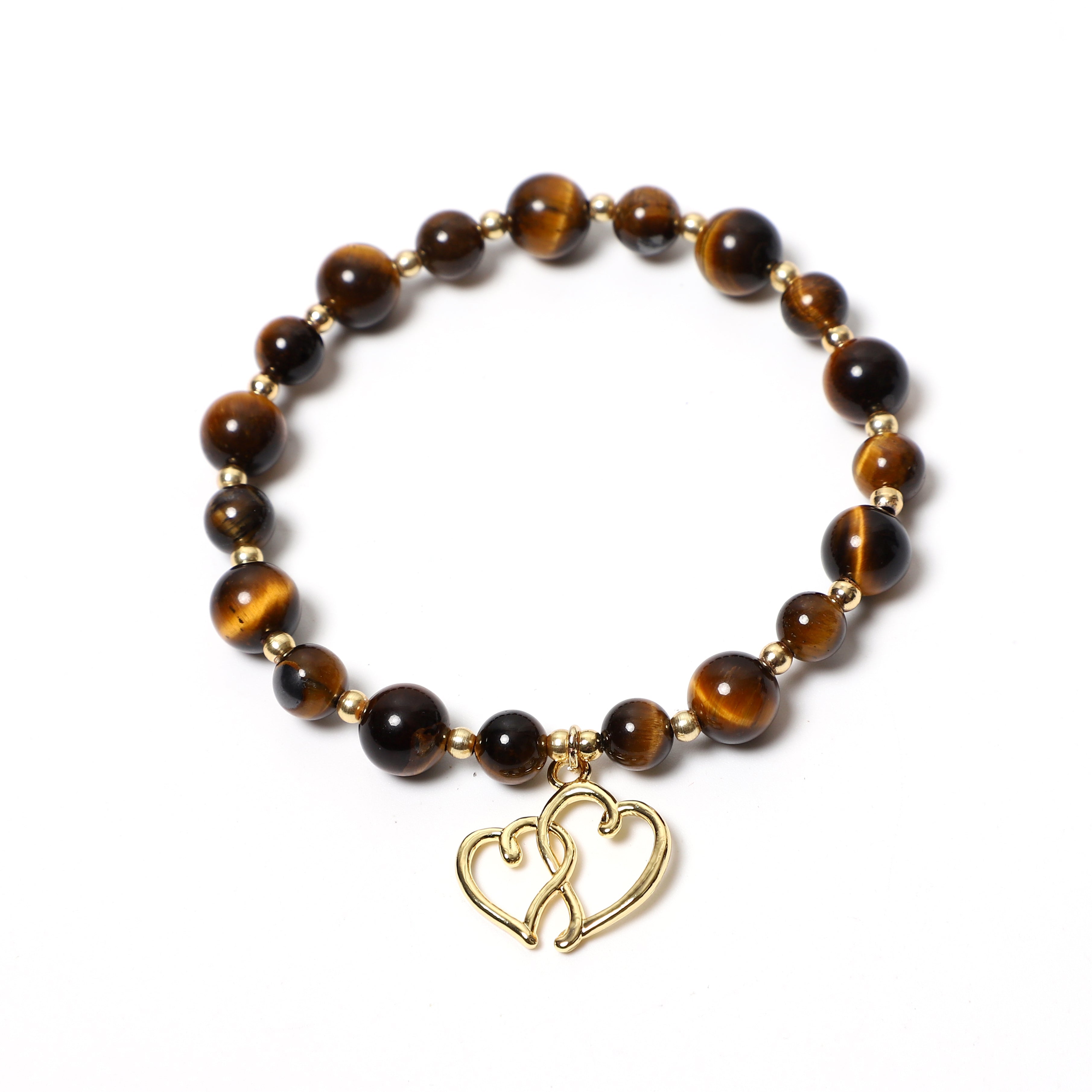 Double Heart Bracelet - Wholesale Women's and Men's Love and Style