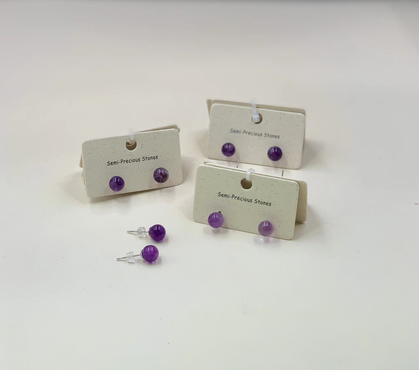 Gemstone Stud Earrings ROLA DIRECT BUY