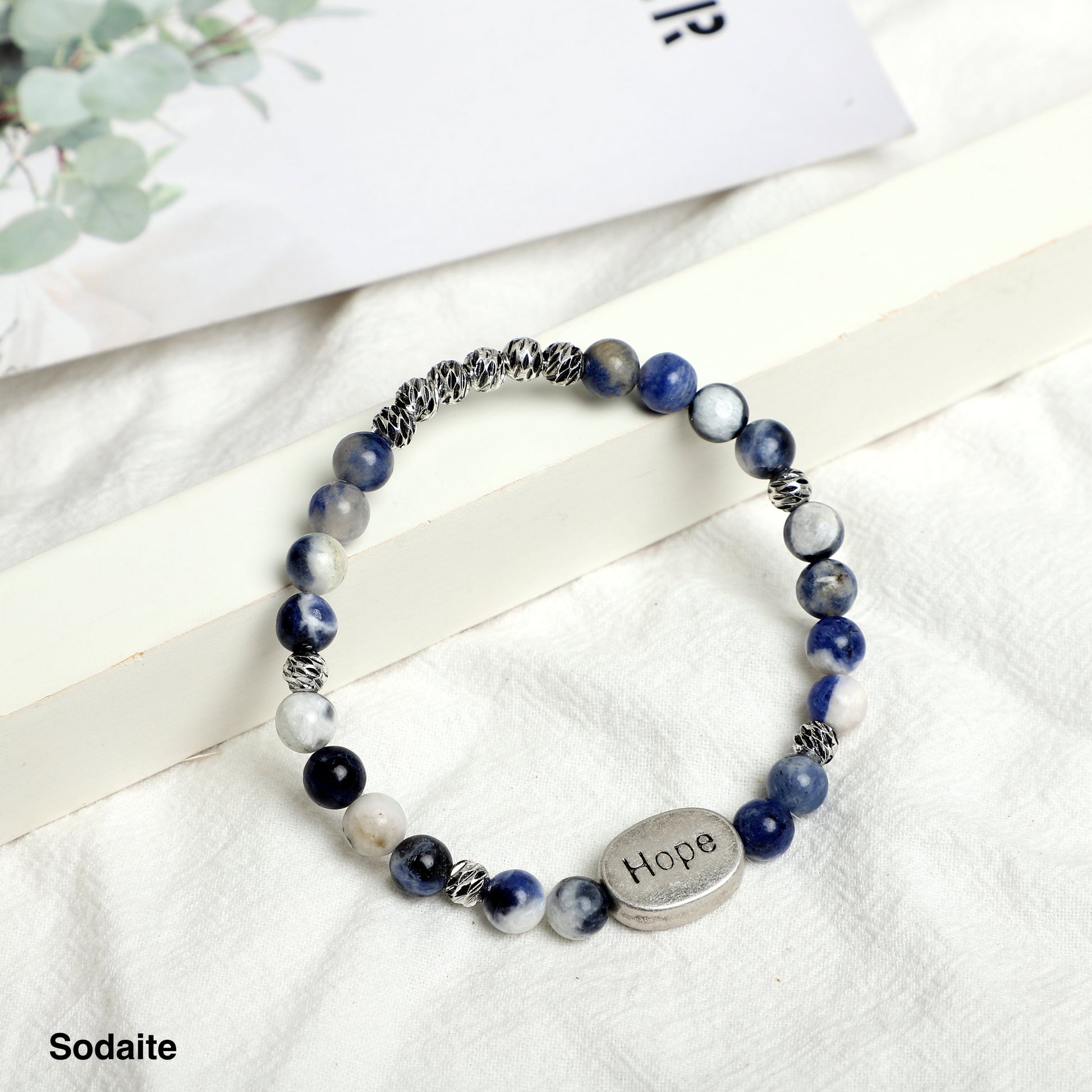 "HOPE" Gemstone Bracelets ( 6mm Gemstone beads) ROLA DIRECT BUY