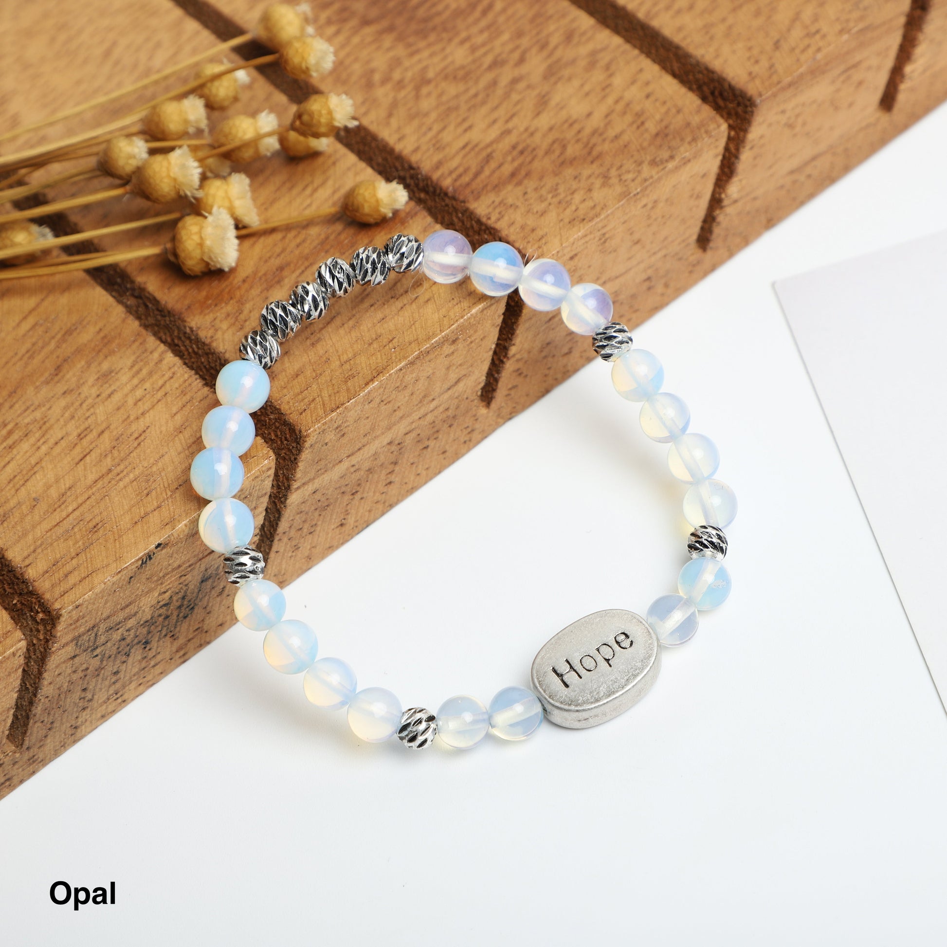 "HOPE" Gemstone Bracelets ( 6mm Gemstone beads) ROLA DIRECT BUY