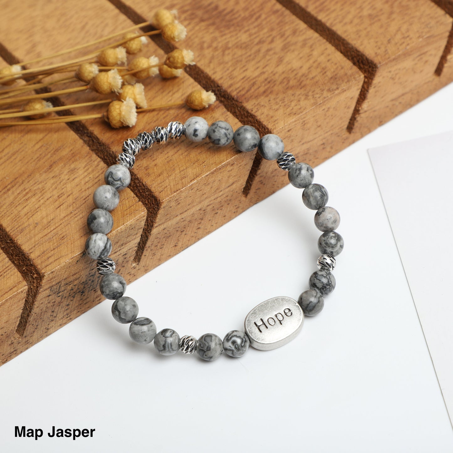 "HOPE" Gemstone Bracelets ( 6mm Gemstone beads) ROLA DIRECT BUY