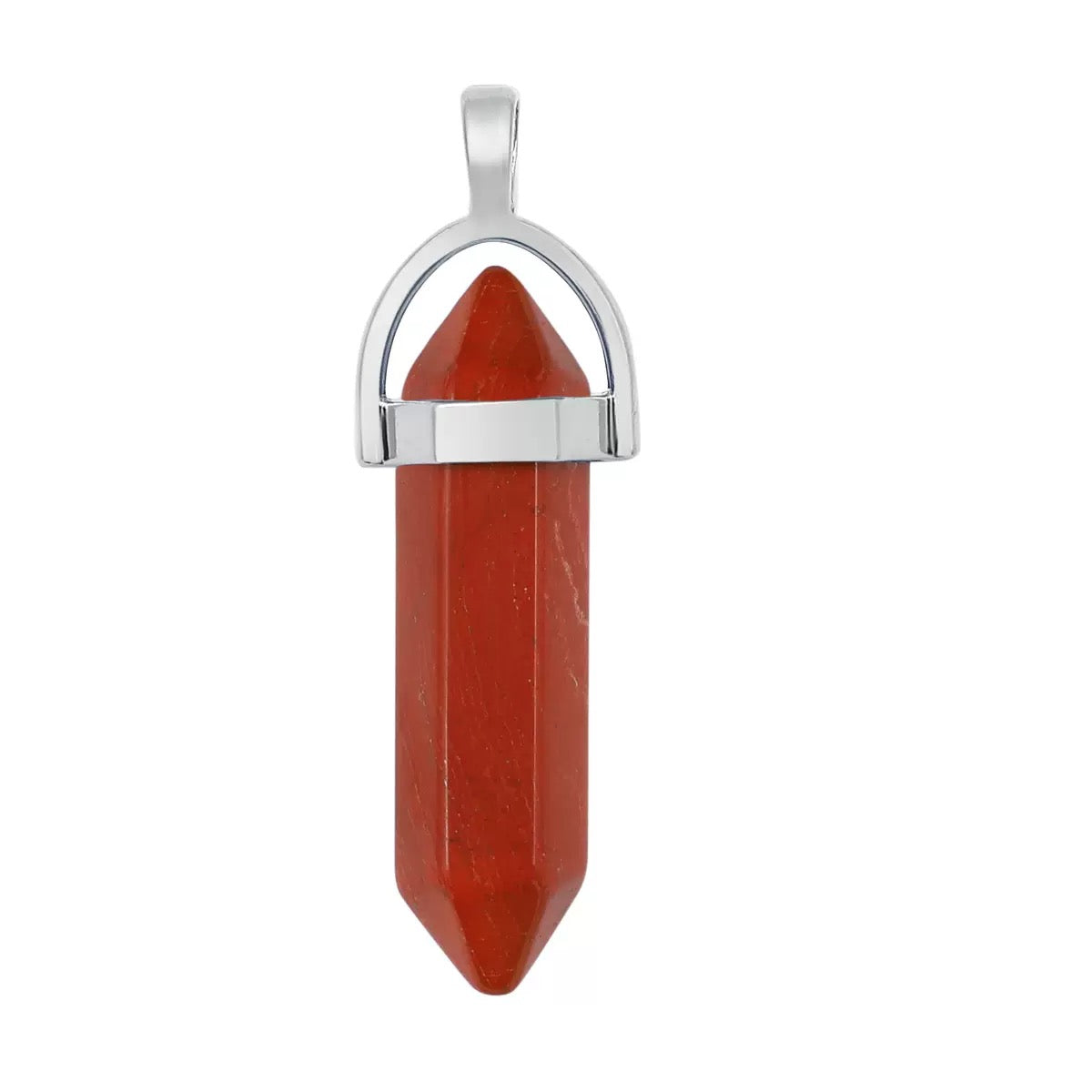 Hexagonal Natural Stone Necklace