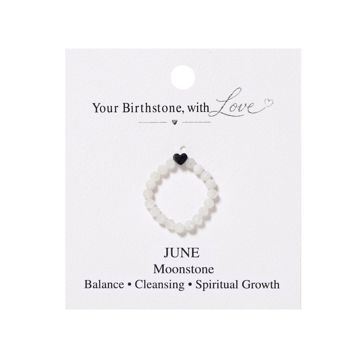 12 Styles Birthstone Rings Natural Gemstone Beaded | Love & Protection | Wholesale Bulk Pricing