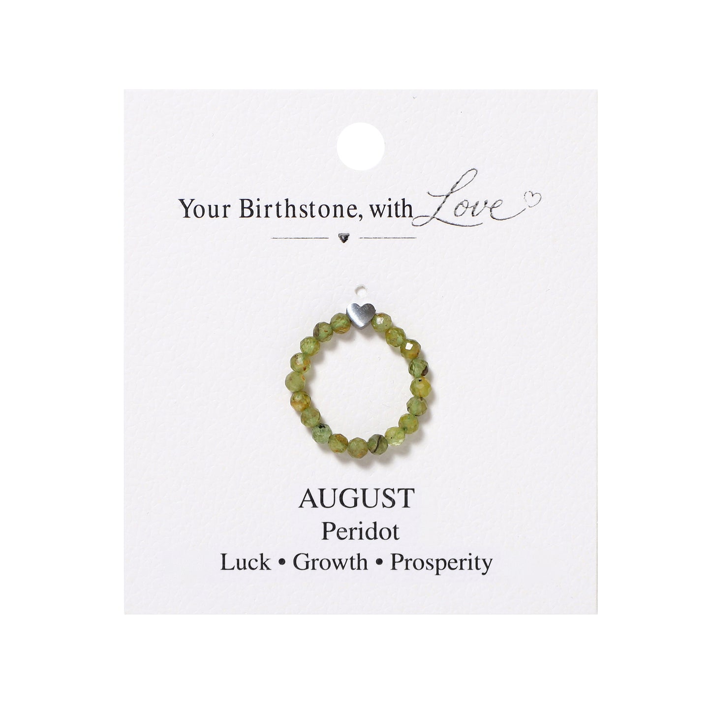 12 Styles Birthstone Rings Natural Gemstone Beaded | Love & Protection | Wholesale Bulk Pricing