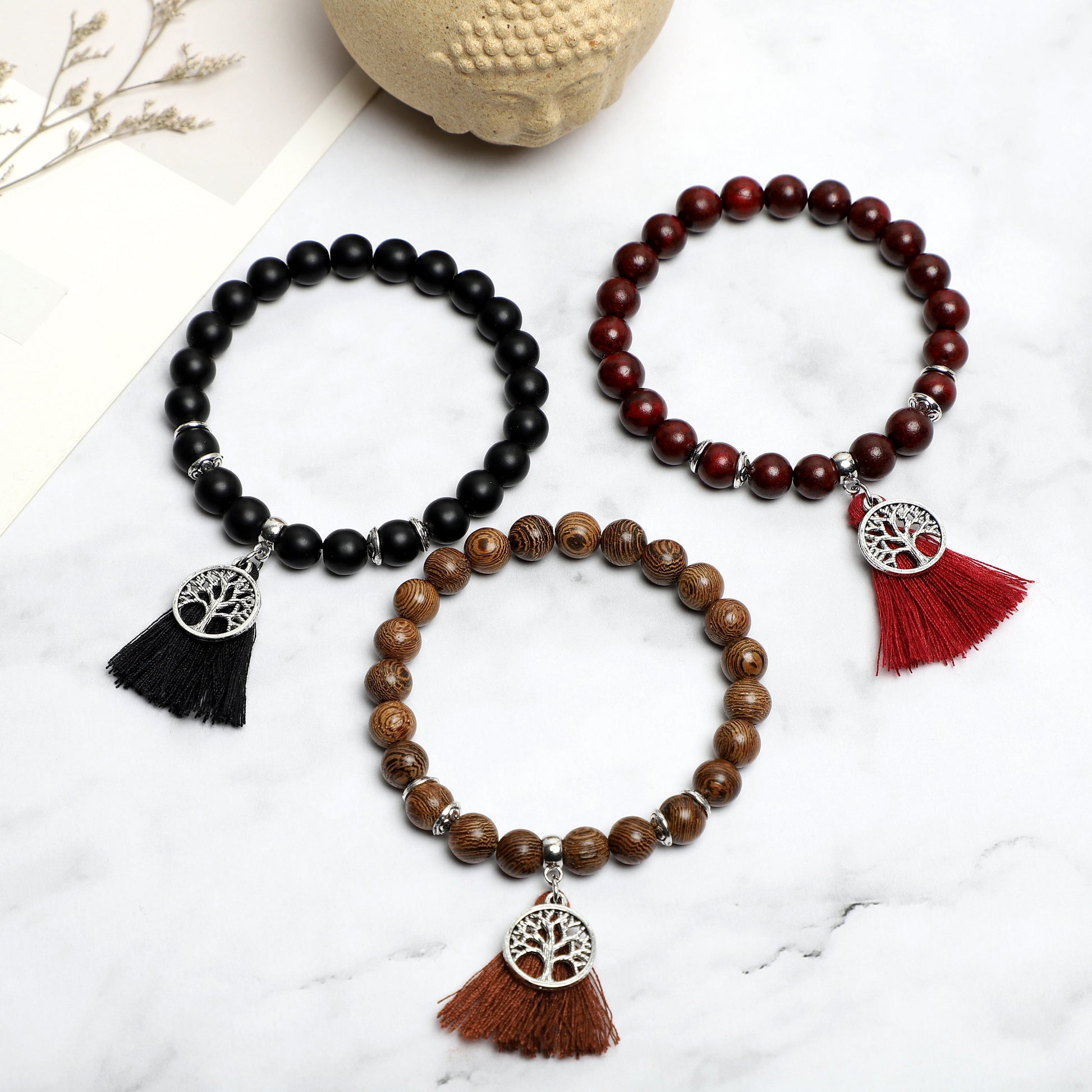 The Tree of Life  with Lava Rock Bracelets (8mm beads ) ROLA DIRECT BUY