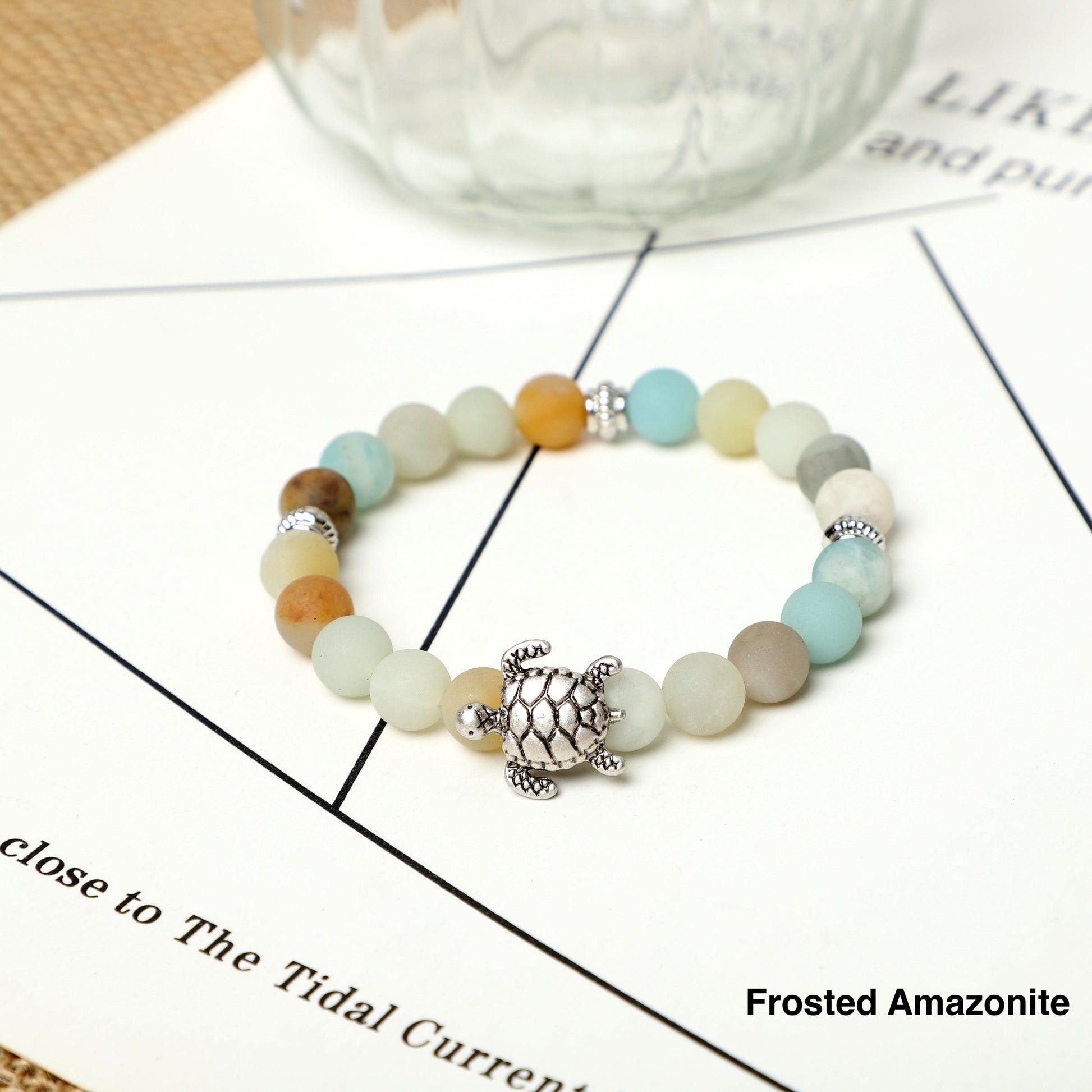 Tortoise Bracelets (8mm Gemstone beads) ROLA DIRECT BUY