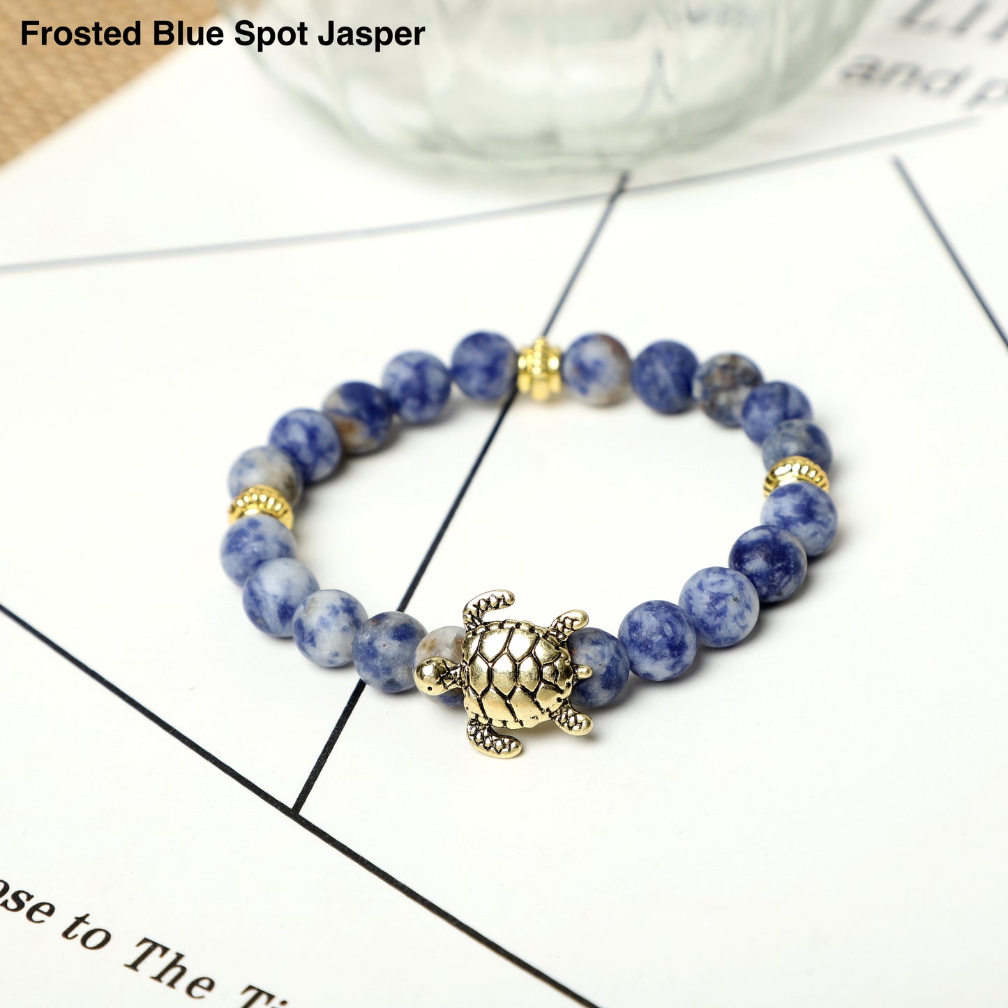 Tortoise Bracelets (8mm Gemstone beads) ROLA DIRECT BUY