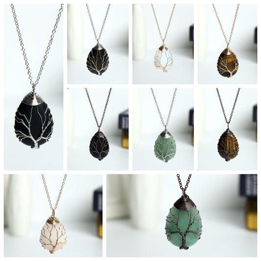 Tree of Life handmade Stone Necklace ROLA DIRECT BUY