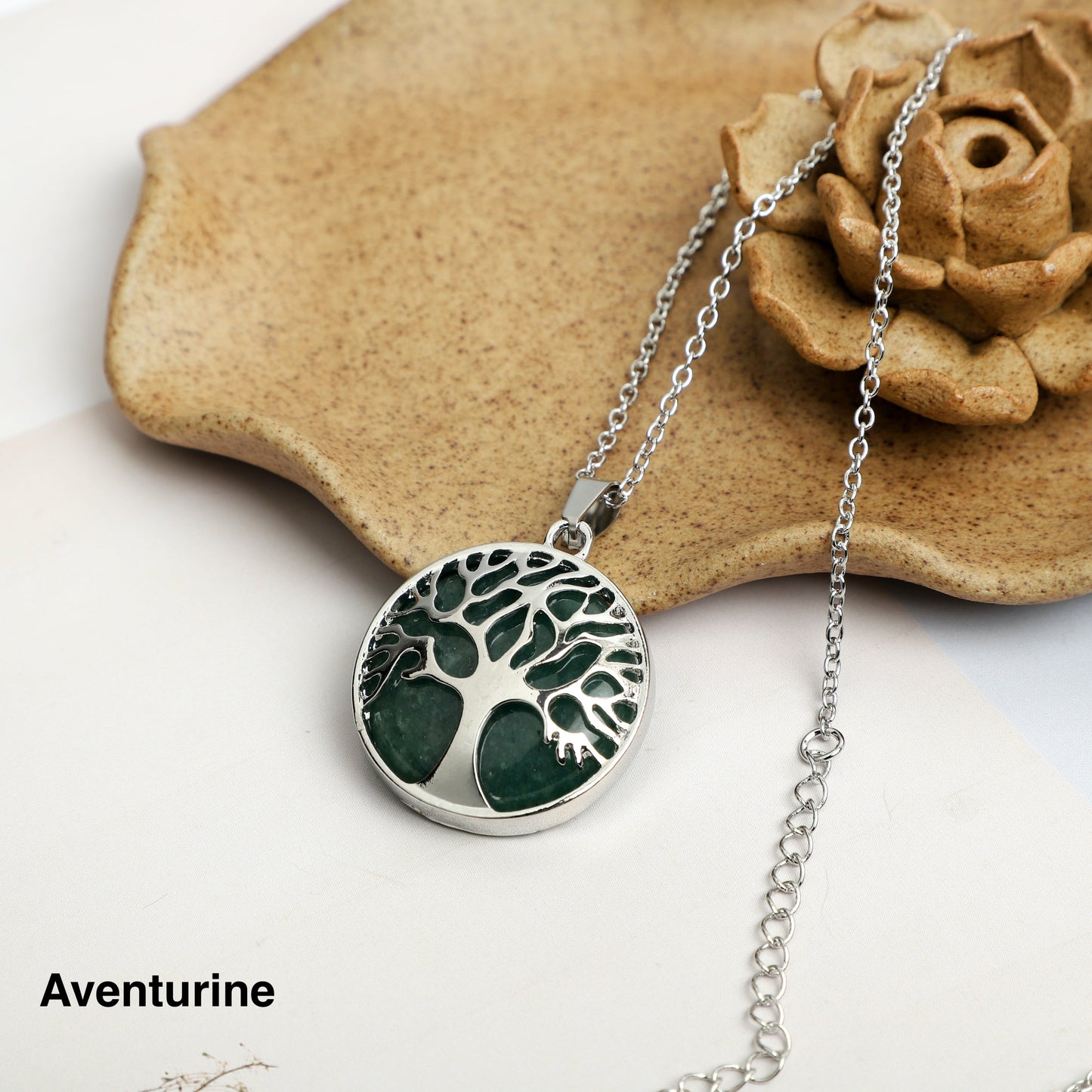 Tree of life Stone Necklace Pendant ROLA DIRECT BUY