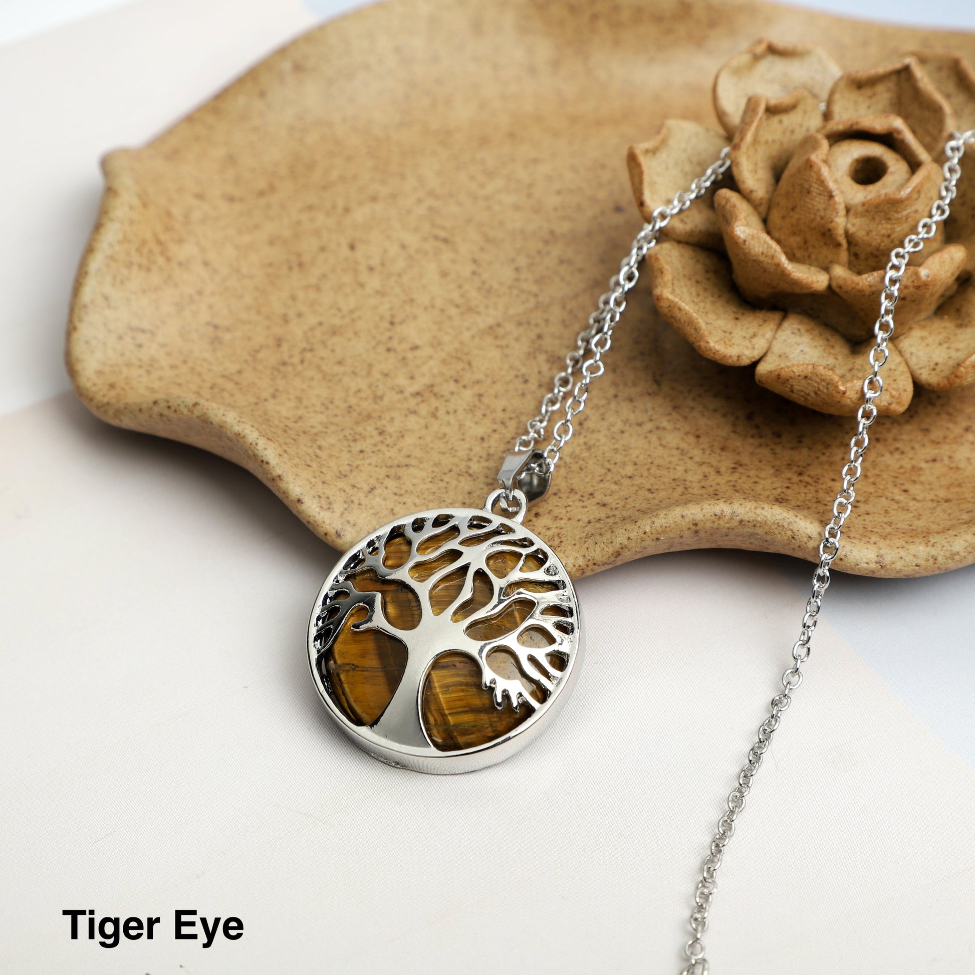 Tree of life Stone Necklace Pendant ROLA DIRECT BUY